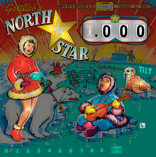 More information about "North Star (Gottlieb 1964) b2s"