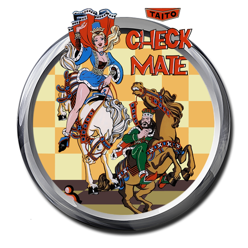More information about "Check Mate (Taito do Brasil 1977) Wheel"