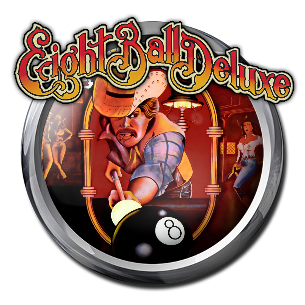Eight Ball Deluxe (Bally 1981) Wheel - Tarcisio Style Wheels