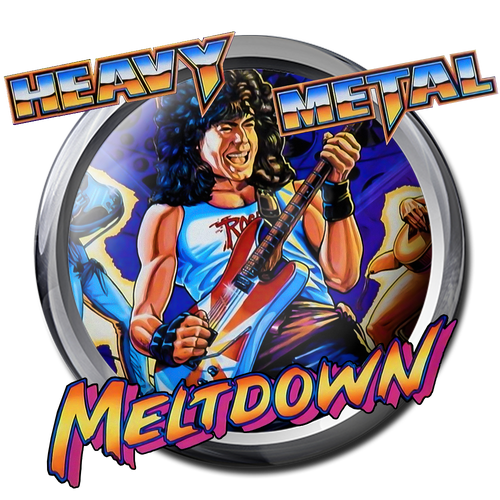 More information about "Heavy Metal Meltdown (Bally  1987) Wheel"