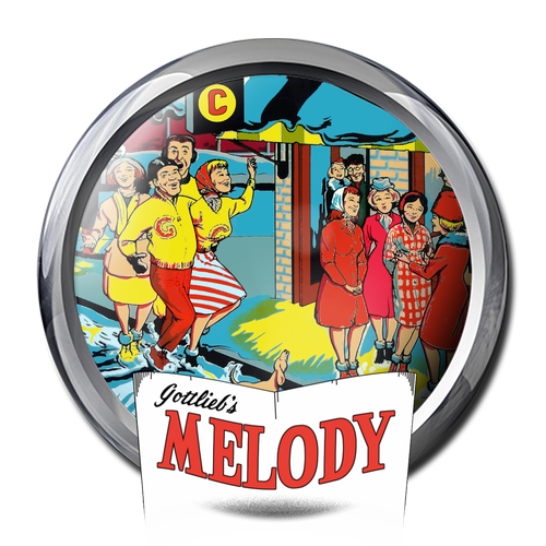 More information about "Melody (Gottlieb 1967) Wheel"