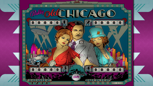 More information about "Old Chicago (Bally 1975) - 16:9 Background for B2S Backglass"