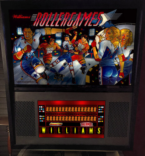 More information about "Rollergames (Williams 1990) b2s with full dmd"