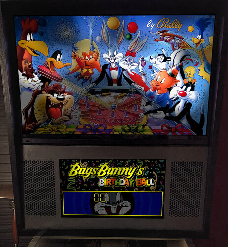 More information about "Bugs Bunny Birthday Ball (Bally 1989) alt b2s with full dmd"