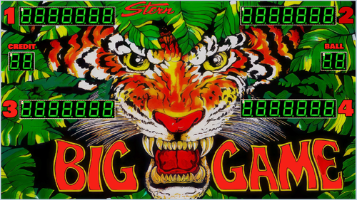 More information about "Big Game (Stern 1980) Animated B2S for all screen configuration"