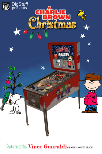 More information about "A Charlie Brown Christmas pinball flyer"