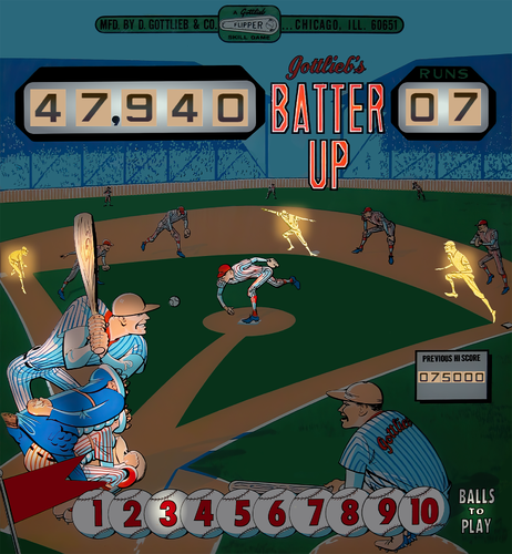 More information about "Batter Up (Gottlieb 1970)"