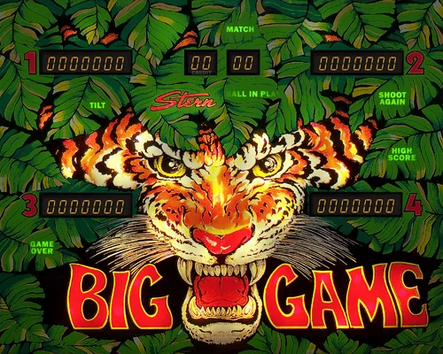 More information about "Big Game (Stern 1980) B2S with Full DMD"