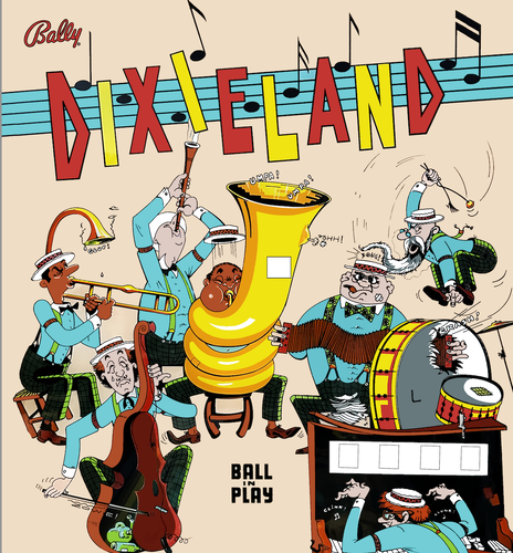 More information about "Dixieland (Bally, 1968)JB"