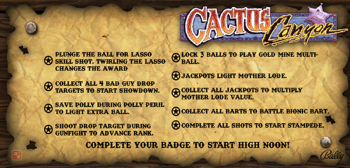 More information about "Cactus Canyon (Bally 1998)"