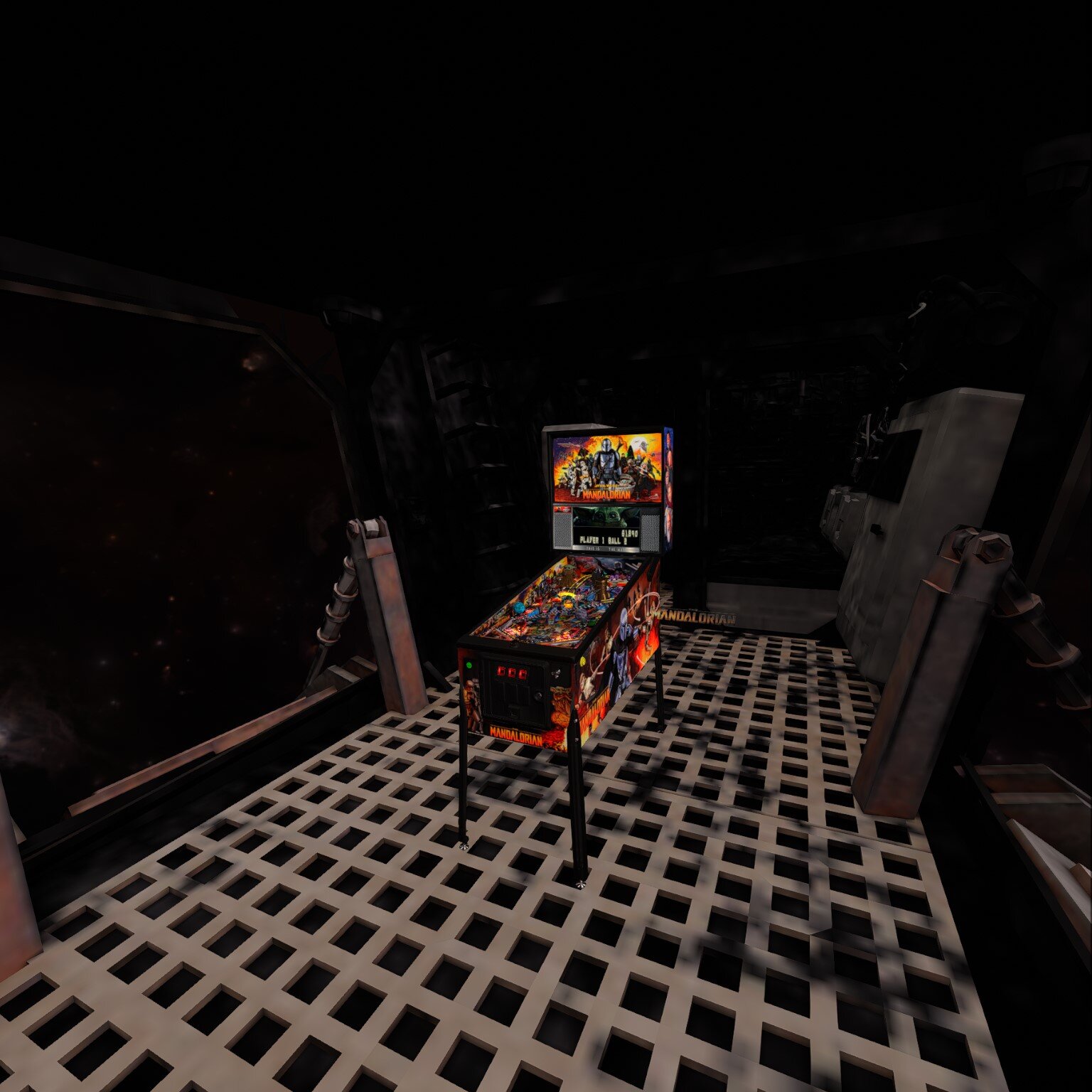 Mandalorian Mega VR Room Razor Crest