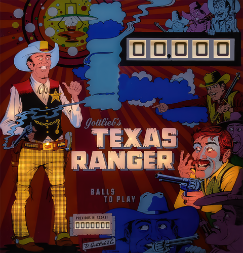 More information about "Texas Ranger (Gottlieb 1972)"