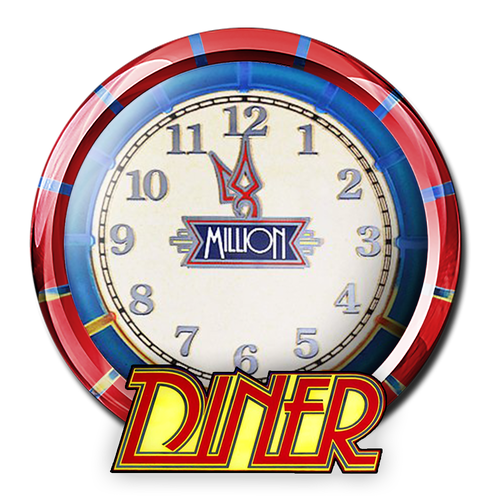 More information about "Diner (Williams, 1990) - Colored wheel"