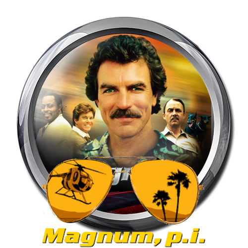 More information about "Magnum P.I.nBall (Original 2020) - Wheel"