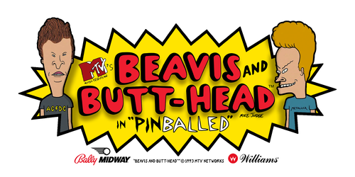 More information about "Beavis and Butt-head - Pinballed (Bally 1993) - Wheel Logo"