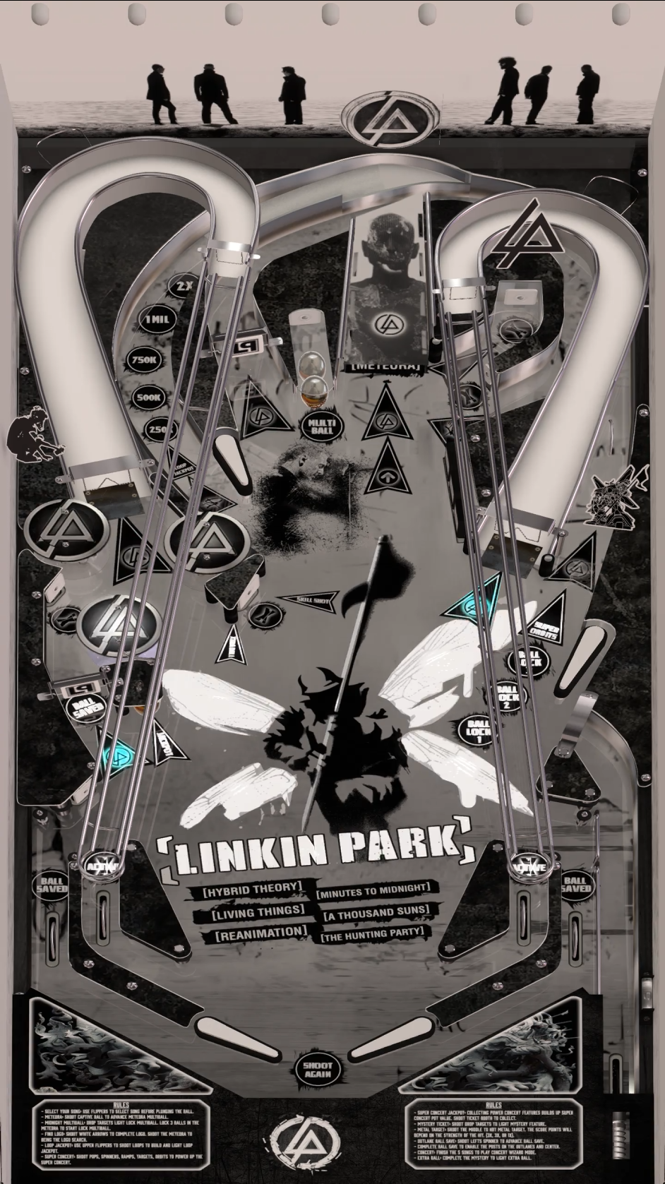 Linkin Park Music Table with PupPack