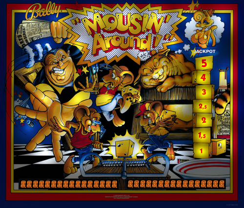 More information about "Mousin Around (Bally 1989) b2s authentic"