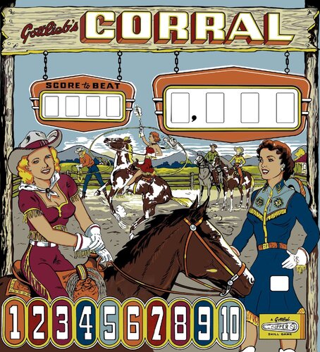 More information about "Corral (Gottlieb,1961)JB"