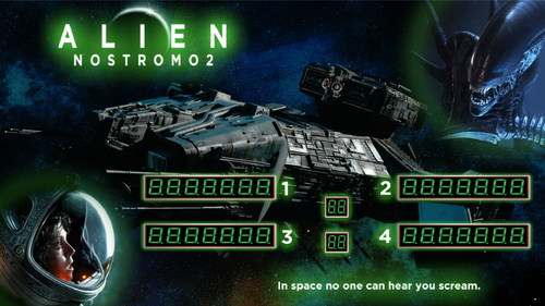 More information about "Alien Nostromo 2 (Original) B2S -2 Screen"