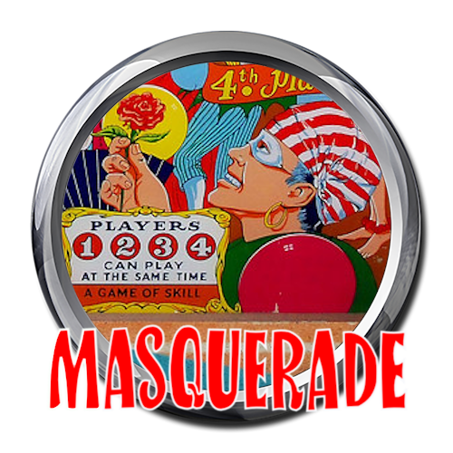 More information about "Masquerade (Gottlieb 1966) Wheel"