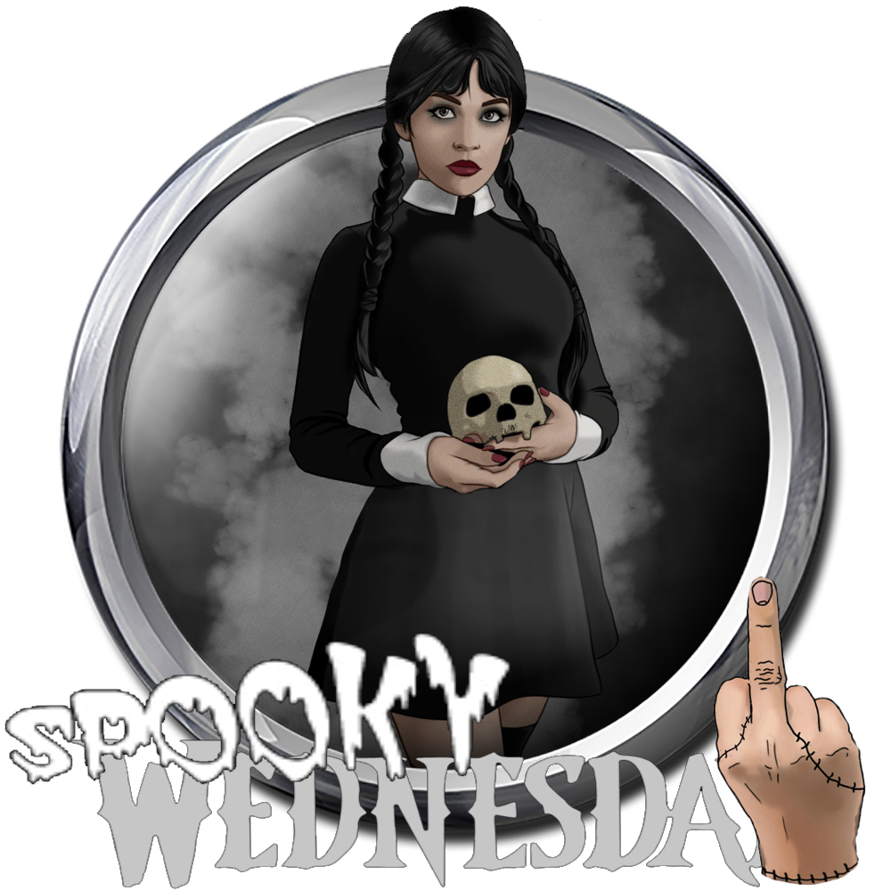 Spooky Wednesday (Original 2024) wheels - Tarcisio Style