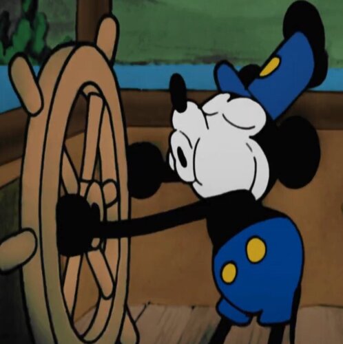 More information about "Mickey Mouse in Steamboat Willie (Original 2022)"
