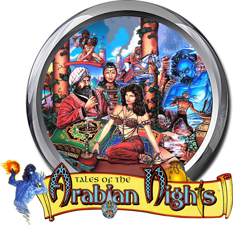 Tales of the Arabian Nights (Williams 1996) - Tarcisio Style Wheels 
