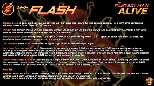 More information about "The Flash (Original 2018) - VPX Instructions"
