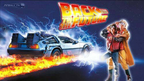 More information about "Back to the Future (Pinball FX) Backglass Video"