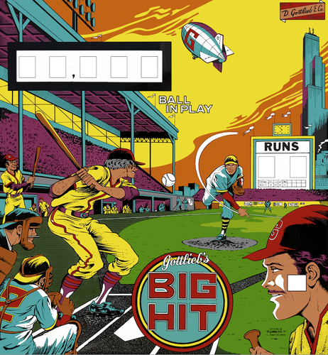 More information about "Big Hit (Gottlieb, 1977) JB"