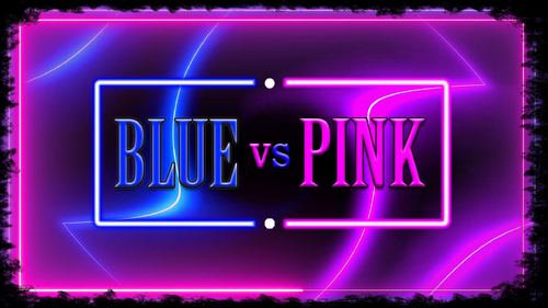 More information about "Blue vs Pink - Vídeo Topper"