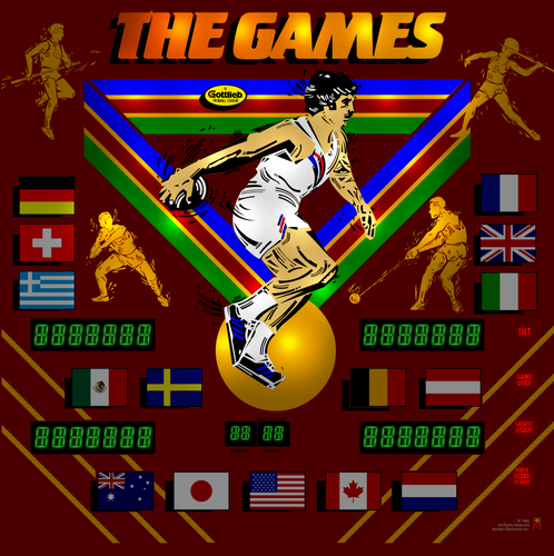 More information about "The Games (Gottlieb 1984) b2s"
