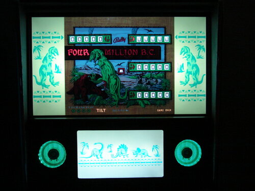 More information about "Four Million B.C. (Bally 1971) B2S Stencil Art"