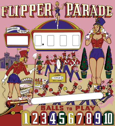 More information about "Flipper Parade (Gottlieb, 1961) JB"