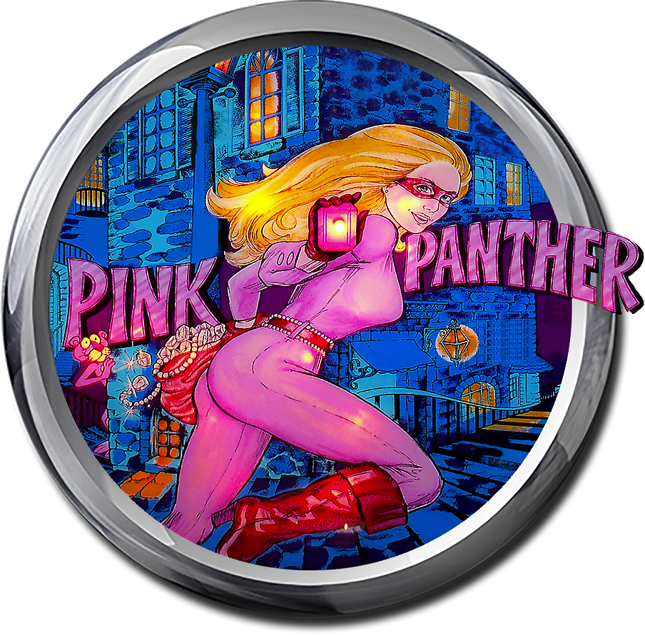 Pink Panther (Gottlieb 1981) - Tarcisio Style Wheels - Virtual