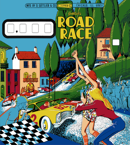 More information about "Road Race (Gottlieb, 1969) JB"