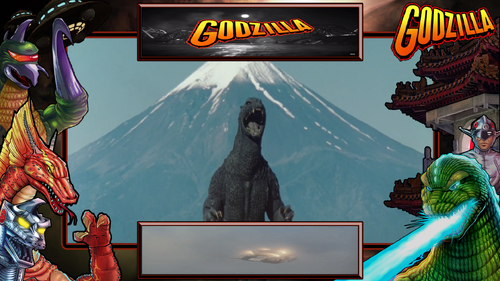 More information about "Godzilla Limited Edition Dual Table Pup Marty02"