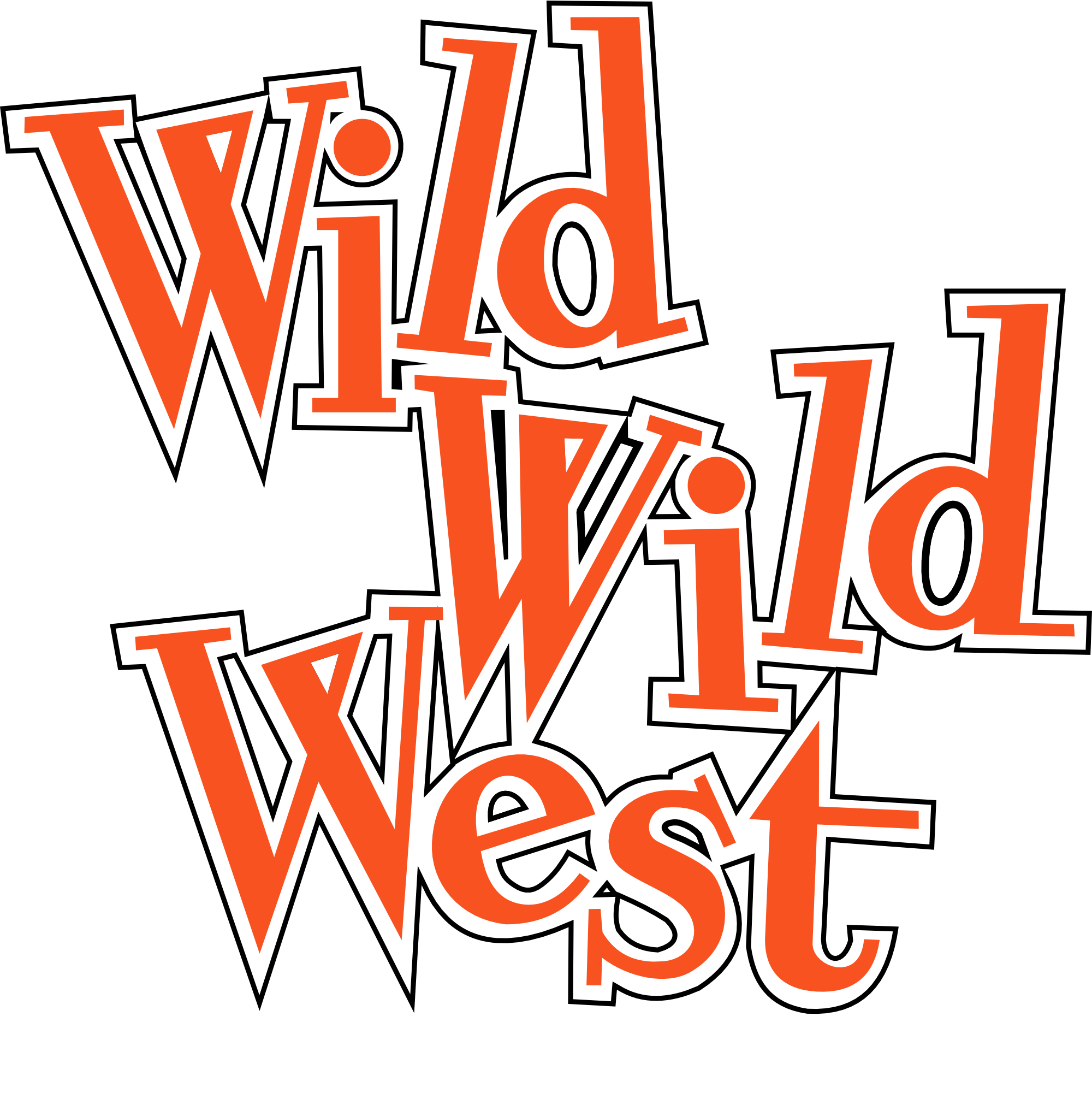 Wild Wild West (Gottlieb 1969) clear logo - Wheel Images - Virtual