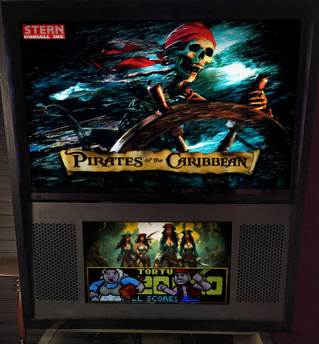 More information about "Pirates of the Caribbean (Stern 2006) alt b2s + full dmd"