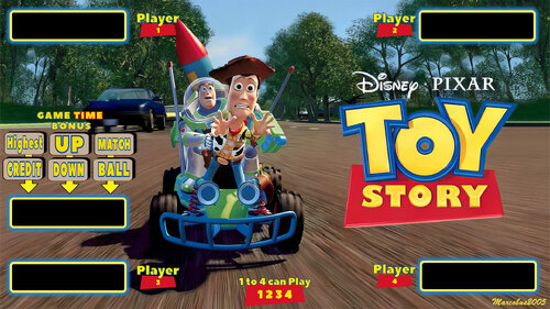 More information about "Toy Story 90s Pinball (Original 2024) B2S for 2S, 3S , and 3S with pup"