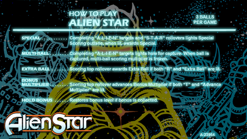 More information about "Alien Star (Gottlieb 1984)"