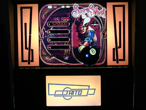 More information about "Sure Shot (Taito do Brasil 1981) B2S Stencil Art"
