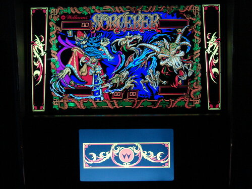 More information about "Sorcerer (Williams 1985) B2S Stencil Art"
