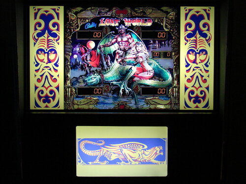 More information about "Lost World (Bally 1978) B2S Stencil Art"
