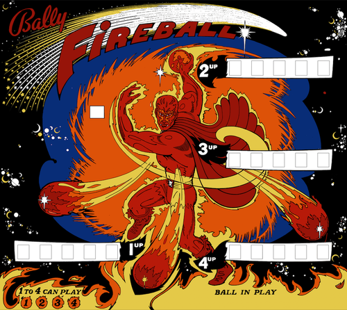 More information about "Fireball (Bally, 1972) JB"