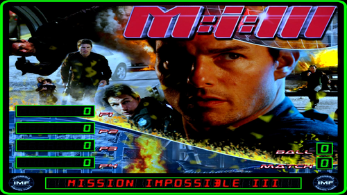 More information about "Mission Impossible 3 - Vídeo Backglass - MOD"