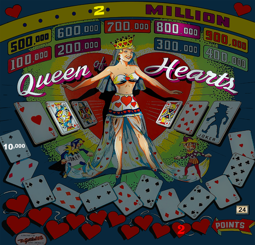 More information about "Queen of Hearts (Gottlieb 1952)"