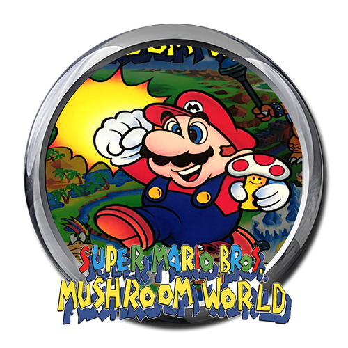More information about "Super Mario Brothers Mushroom World Wheel"
