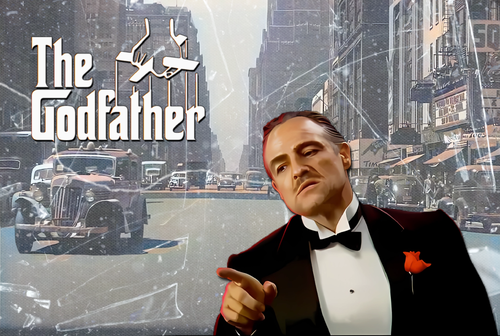More information about "The Godfather topper video"