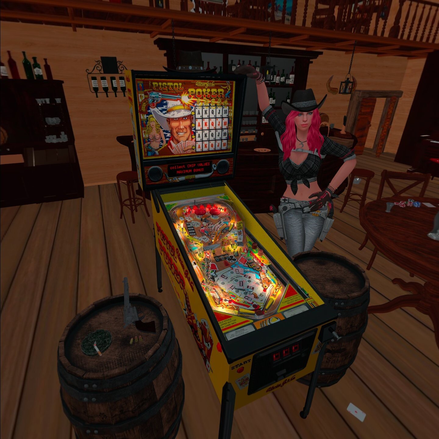 Pistol Poker (Alvin G. and Company 1993) VR ROOM
